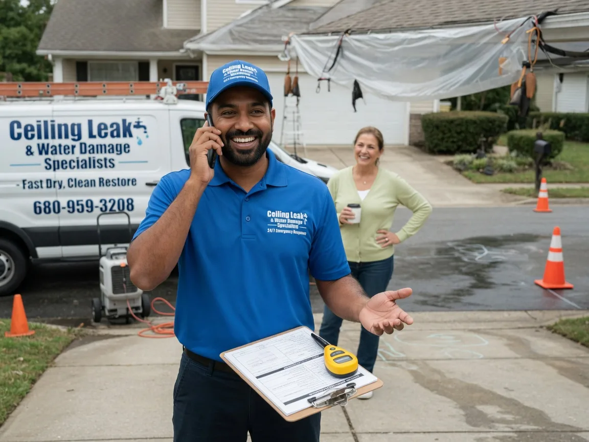 Ceiling Leak Cleanup Leicester, NY FAQs